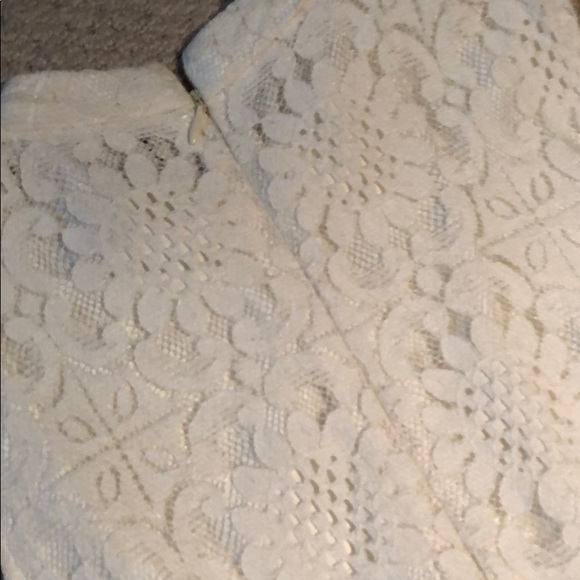 Forever 21 white/cream lace dress - Picture 4 of 5